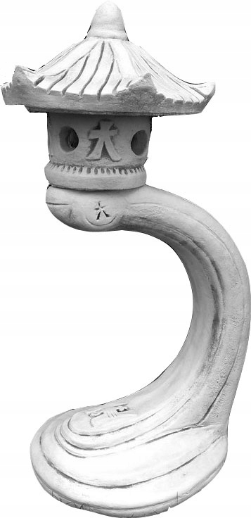 Betónová záhradná lampa - PAGODA (P21) ALA-SHOP